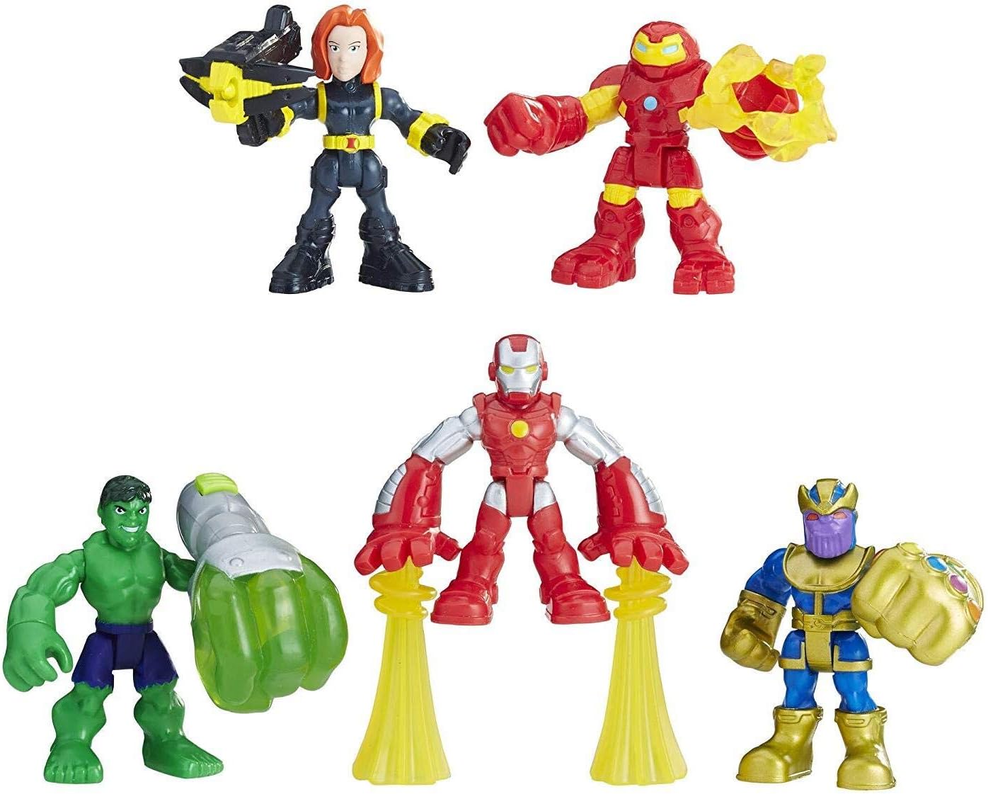 Imaginext Marvel Action Figures Characters- Iron Man, Thor, Hulk ...