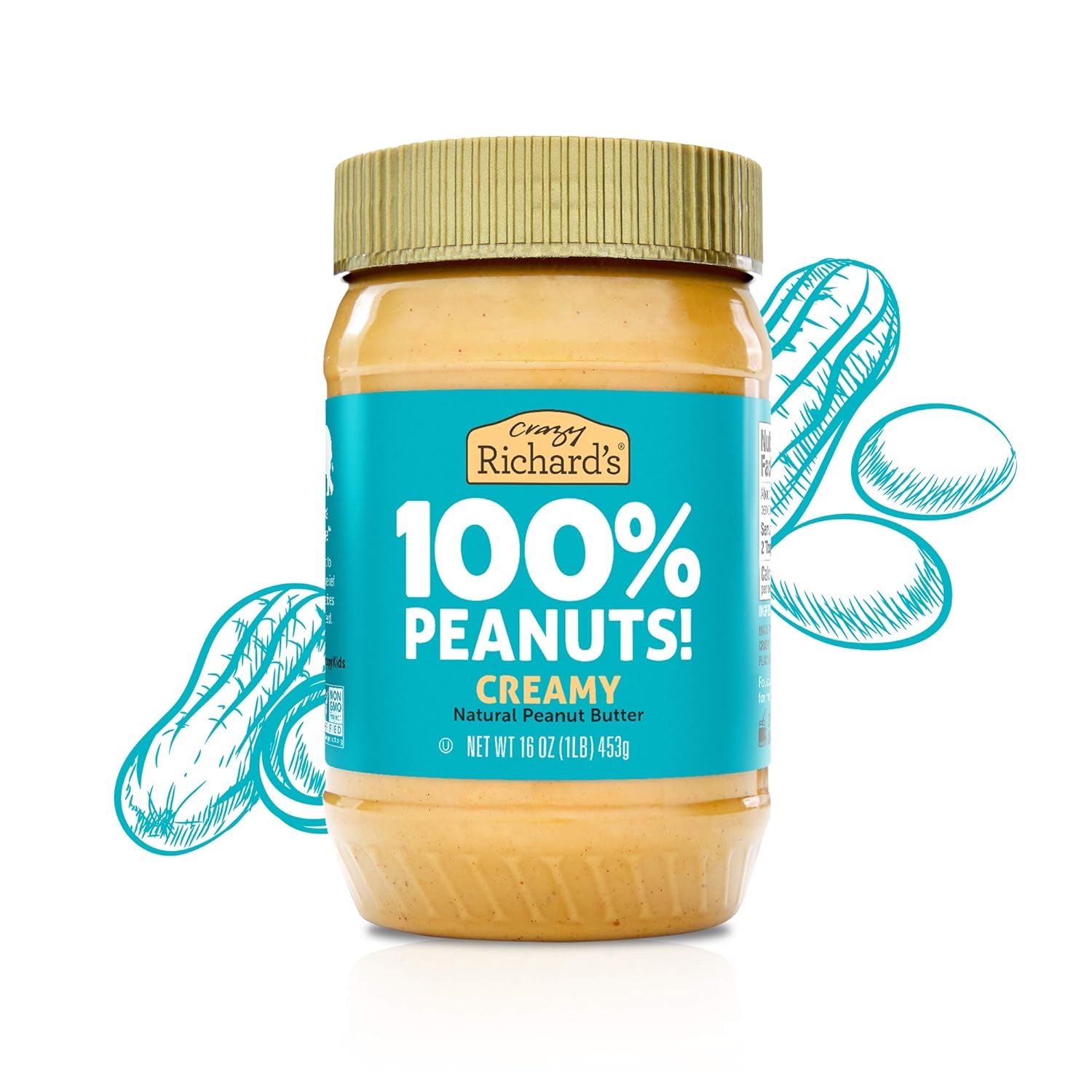 Crazy Richard's 100% All-Natural Creamy Peanut Nepal | Ubuy